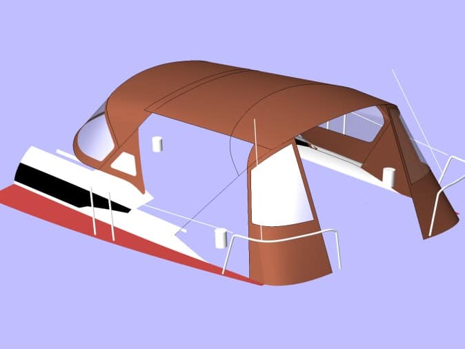 409 Cockpit enclosure cad 1