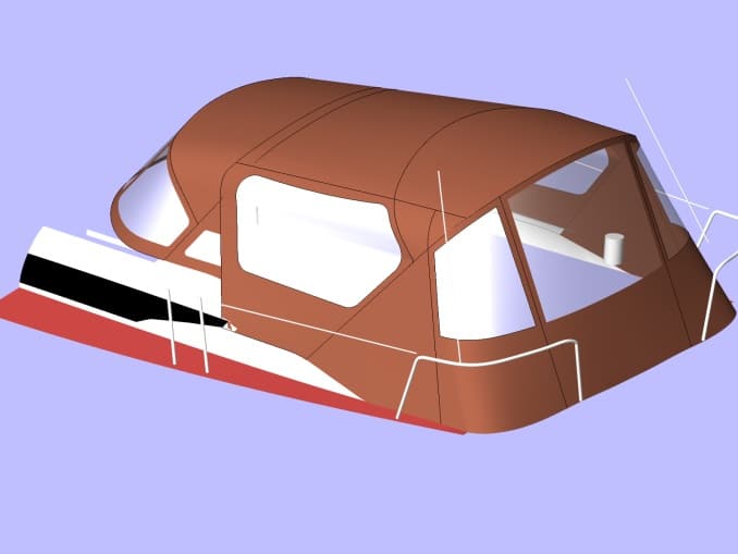 409 Cockpit enclosure cad 3