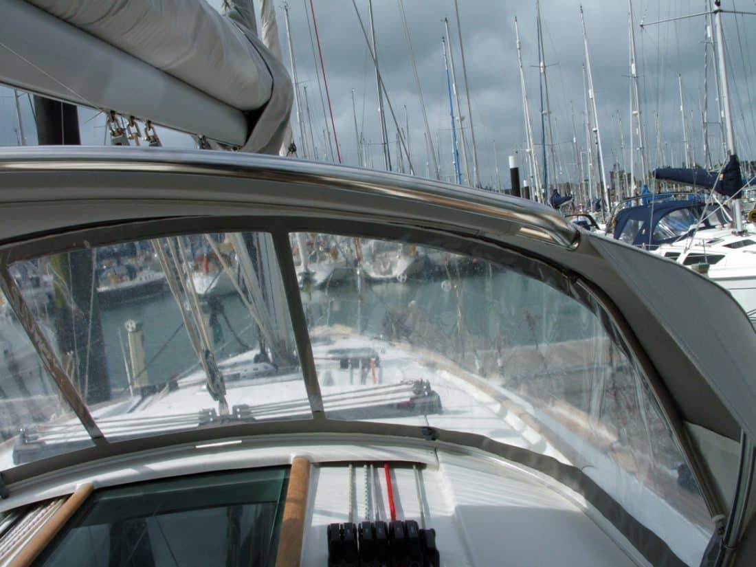 Beneteau Oceanis 40 Sprayhood recover for factory fitted original