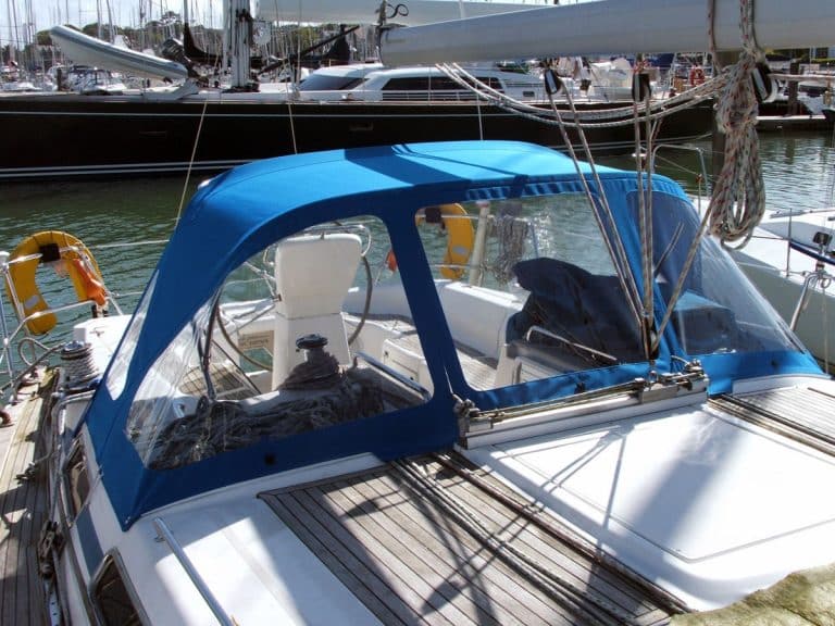Bavaria 44 Sprayhood recover, Juba