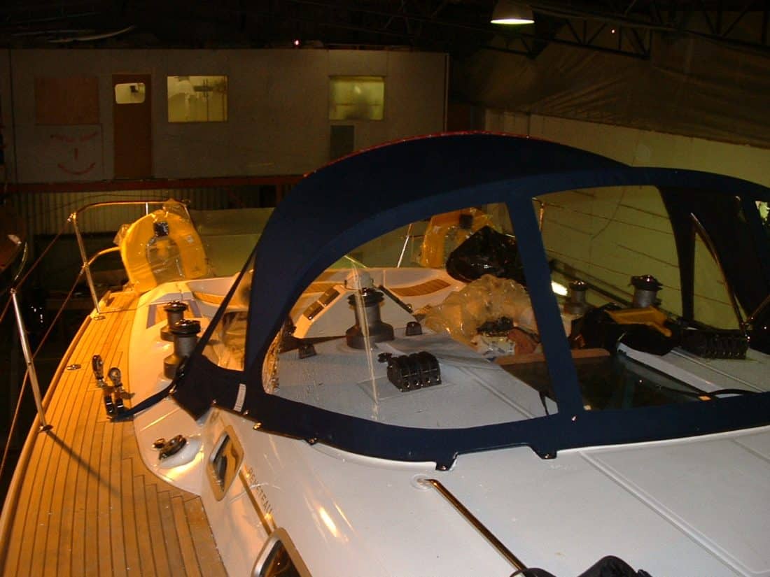 Beneteau First 44.7 Sprayhood