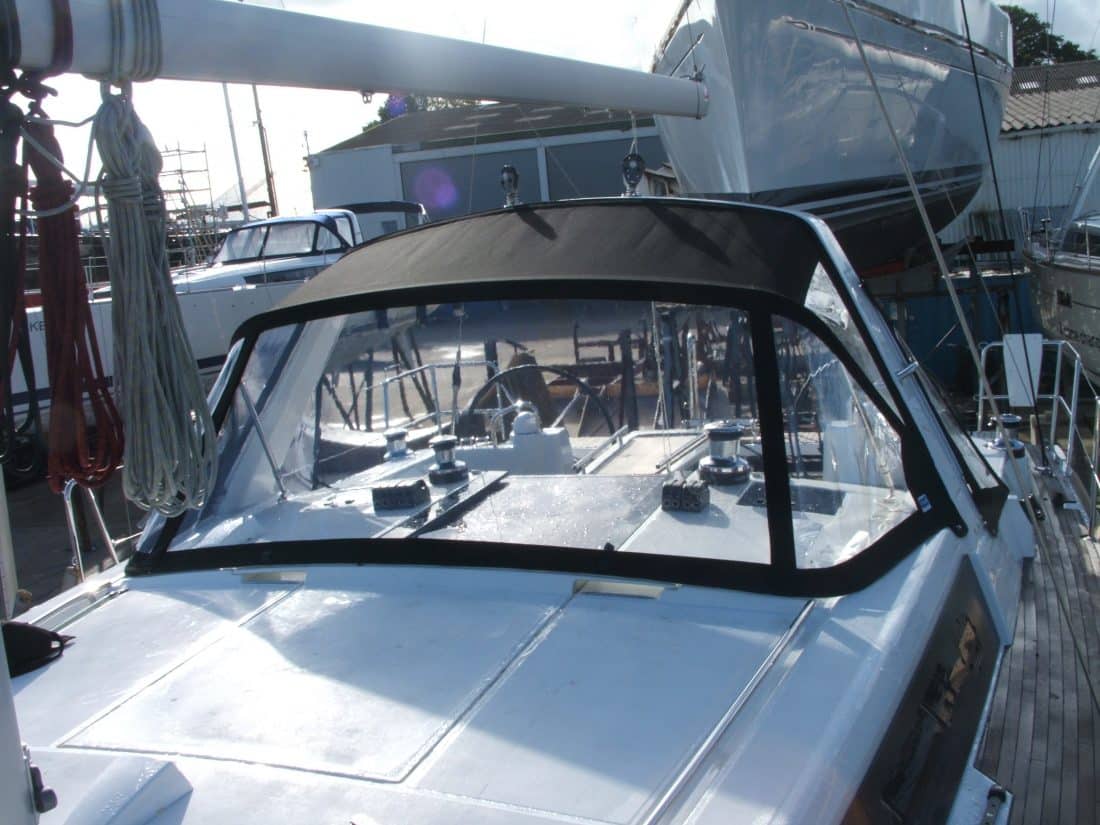 Beneteau Oceanis 41 replacement Sprayhood for T-Top original