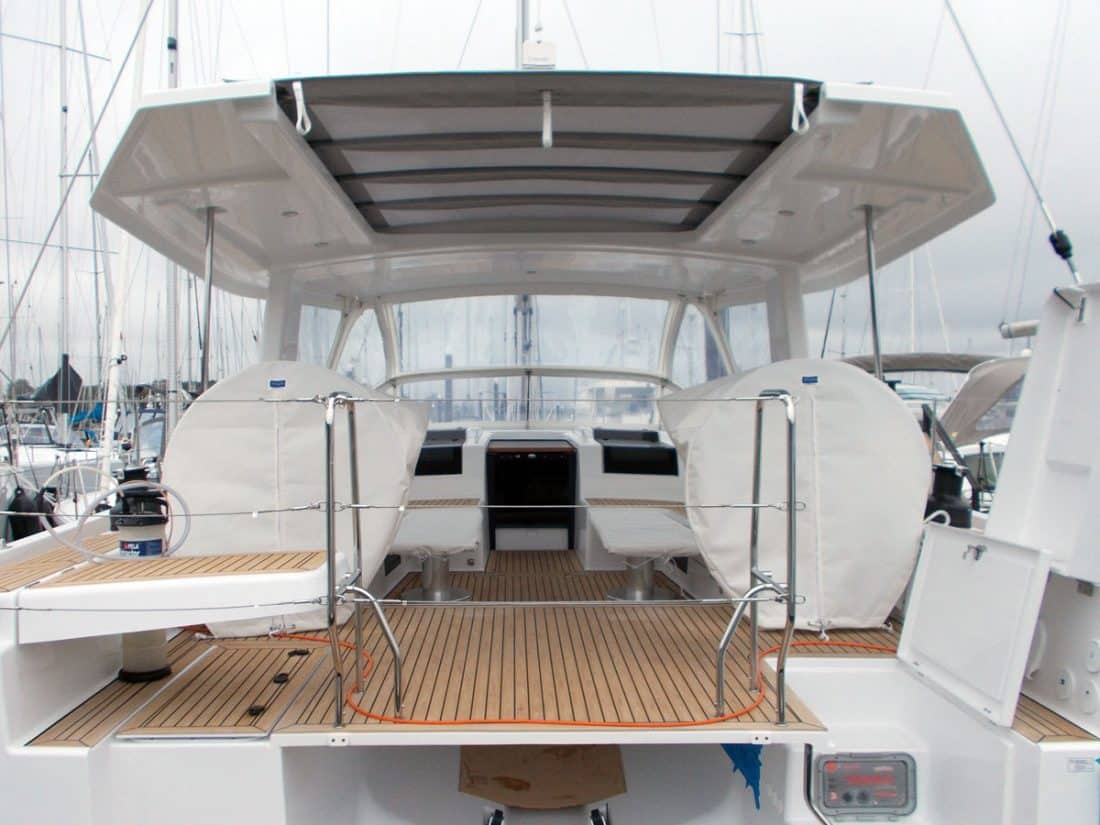 Hanse 588 Wheel and Pedastal Covers