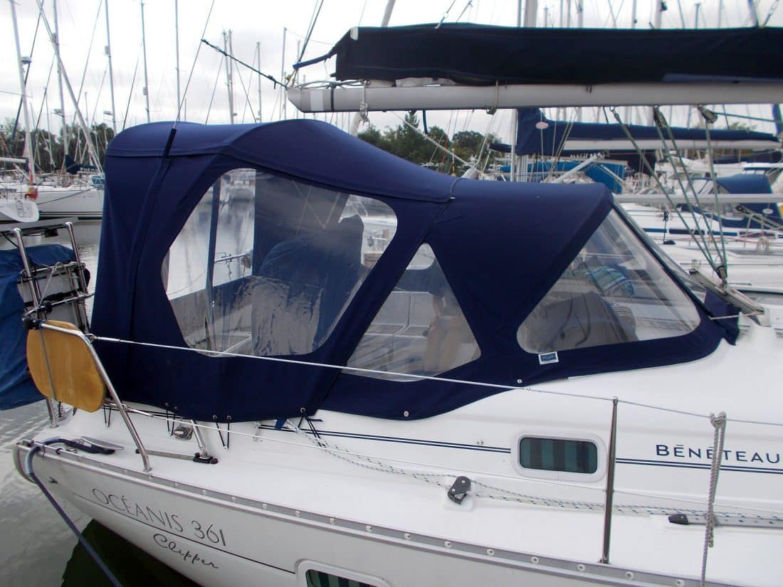 Beneteau Oceanis 361 Cockpit Enclosure to suit Tecsew Special Sprayhood