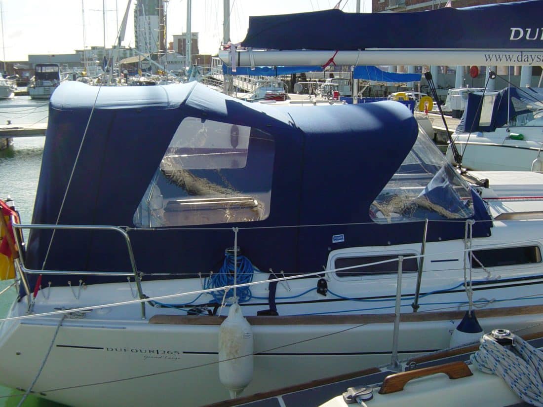 Dufour 365 Cockpit Enclosure
