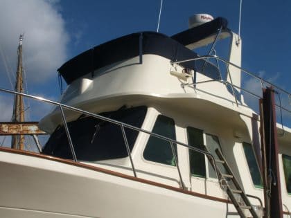 Faroe 360 Flybridge Tonneau cover