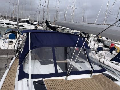 Hanse 455 Bimini Conversion