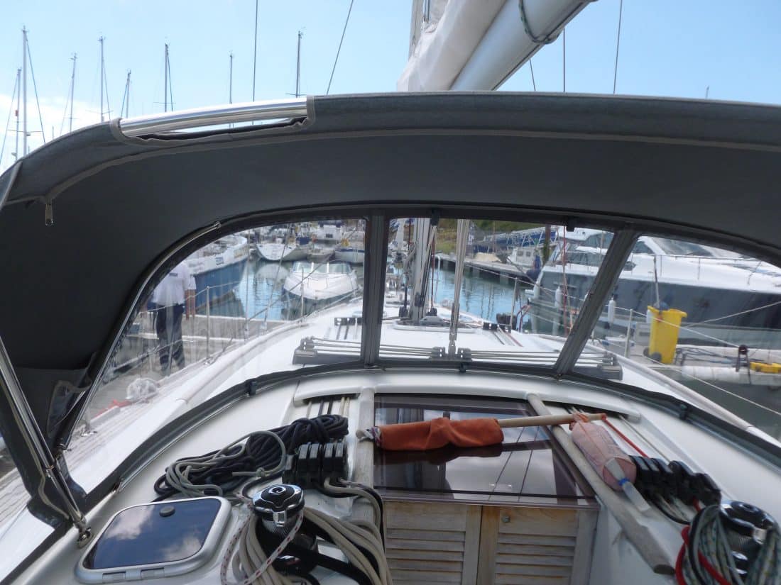 Beneteau Oceanis 43 Sprayhood recover for T-Top original