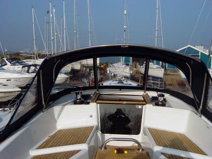 Jeanneau Sun Odyssey 45ds Sprayhood