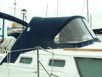 Jeanneau Sun Odyssey 43ds Sprayhood