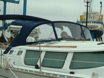 Jeanneau Sun Odyssey 43ds Sprayhood