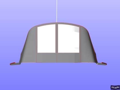 bavaria vision 42 higher design cockpit enclosure 11