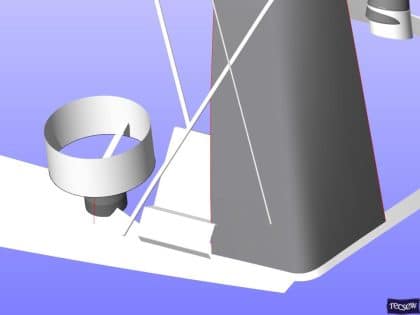 beneteau oceanis 37 cockpit enclosure fitted to factory suppli 27