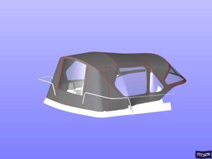 beneteau oceanis 393 cockpit enclosure 8