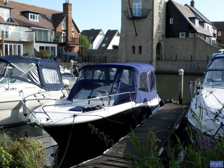 cap camarat 75 wa bimini conversion 1