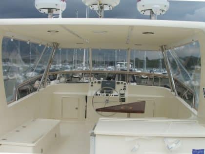 cordova 48 flybridge enclosure and backdrop 6