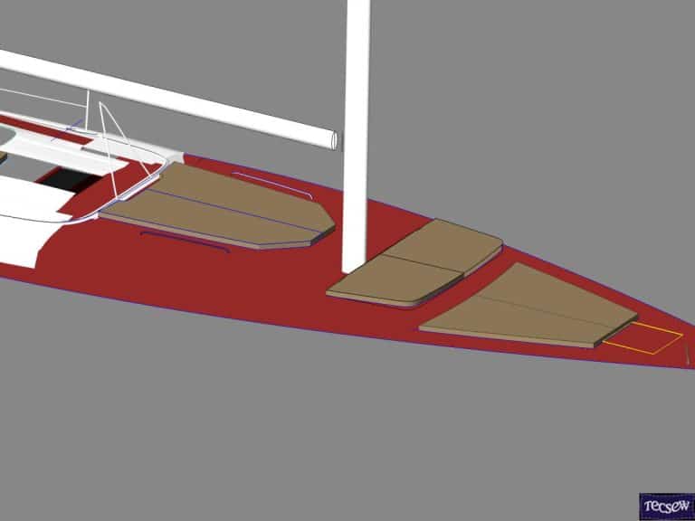 Hanse 495 Cockpit, Helm and Exterior Cushions