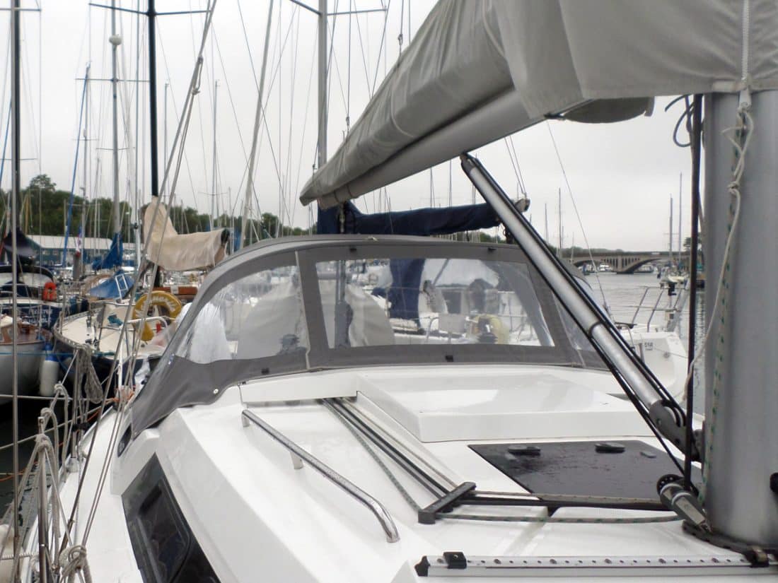 Hanse 320 Sprayhood recover for factory fit original