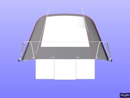 Hanse 320 Cockpit Enclosure to fit Tecsew Sprayhood recover for factory fit original or factory fit Sprayhood