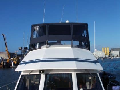 hi star 48 flybridge bimini and bimini conversion 1