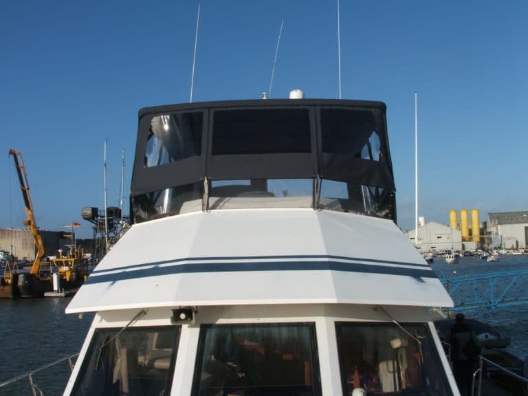 Hi-Star 48 Flybridge Bimini and Bimini Conversion