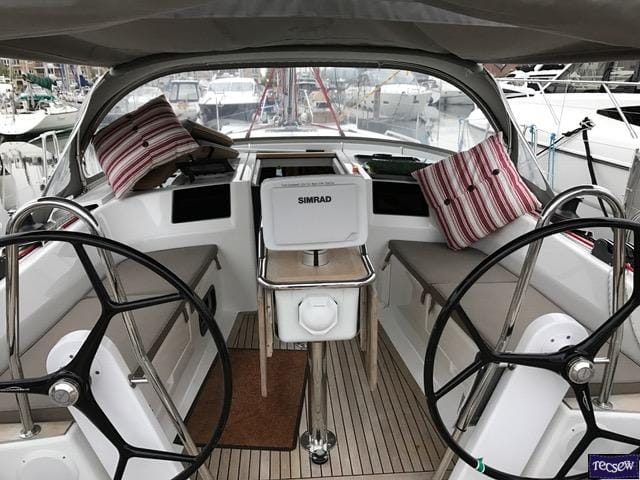 Hanse 385 Cockpit Cushions