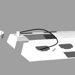 Elan 350 without console, Sprayhood_8