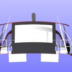 Hanse 455 Basic Bimini Conversion_8