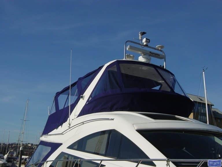 Sealine T50 Flybridge Bimini and Bimini Conversion_4