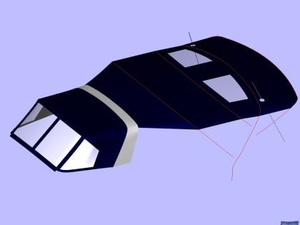 Beneteau Sense 43 Bimini_1