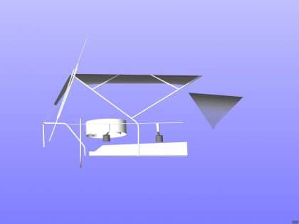 Hanse 400 Bimini with optional side shade panels_10