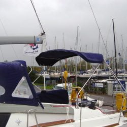 Jeanneau Sun Odyssey 44ds Helm Bimini with infill panel_1