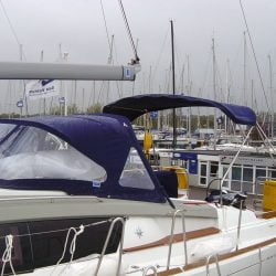 Jeanneau Sun Odyssey 44ds Helm Bimini with infill panel_2