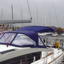 Jeanneau Sun Odyssey 44ds Helm Bimini with infill panel_6