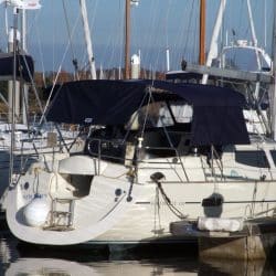 Southerly 110 Bimini with Optional Side Shade Panels_1