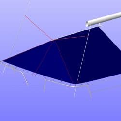 Beneteau Oceanis 40 under boom Pole Tent_7