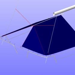 Beneteau Oceanis 40 under boom Pole Tent_8