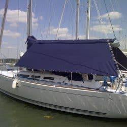 Dufour 40e Stackpack and Zip attached Boomtent, Mr Norman_1