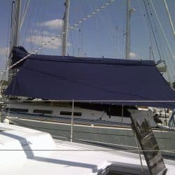 Dufour 40e Stackpack and Zip attached Boomtent, Mr Norman_2