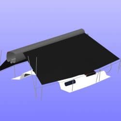 Dufour 40e Stackpack and Zip attached Boomtent, Mr Norman_7