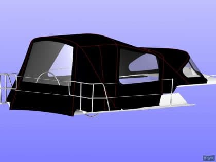 Dehler 34, 2017 model Cockpit Enclosure_7