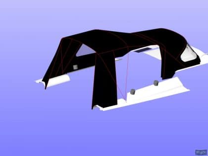 Dehler 34, 2017 model Cockpit Enclosure_9