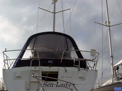 Jeanneau Sun Odyssey 35, 1 bar Cockpit Enclosure to fit NV factory fit Sprayhood