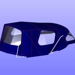 Maxi 95 Cockpit Enclosure, ref 6106_4
