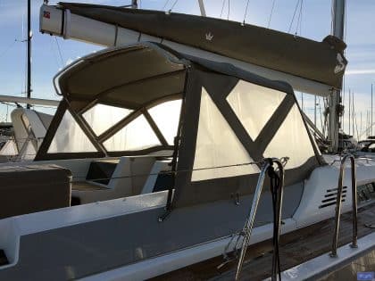 Beneteau Oceanis 51.1, model with NO ARCH, Sprayhood_2