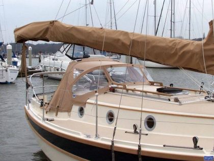 Cornish Crabber 26 Sprayhood_4