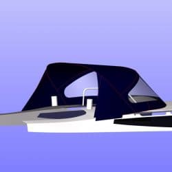 Legend 40 Sprayhood 1650 high, NON STANDARD MODEL_7