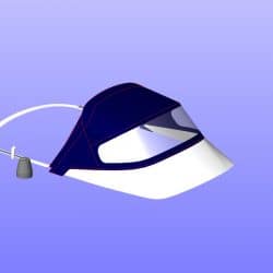 Moody 36 fixed screen Sprayhood_4