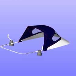 Moody 36 fixed screen Sprayhood_5