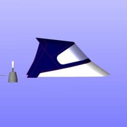 Moody 36 fixed screen Sprayhood_7